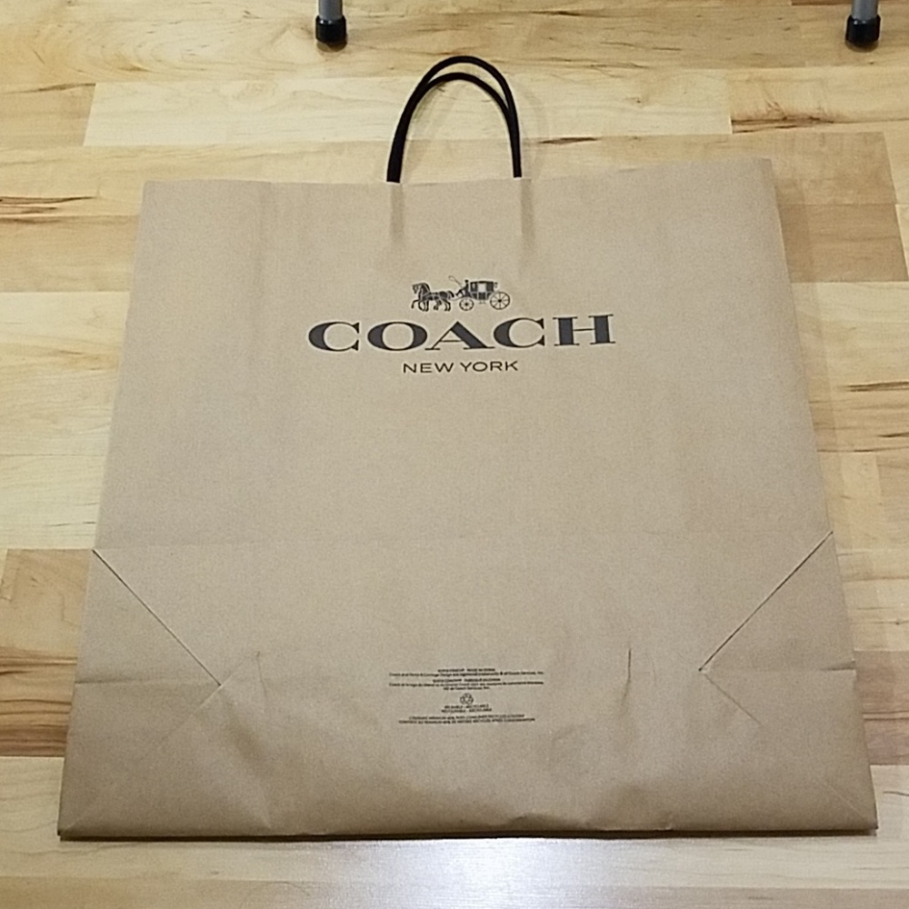 1 XL Coach Gift Bag